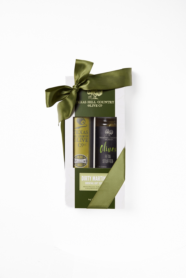 The Dirty Martini Cocktail Gift Set