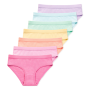 Ryleigh Girls Organic Cotton Bikini Underwear (7-Pack)