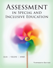 Assessment in Special and Inclusive Education