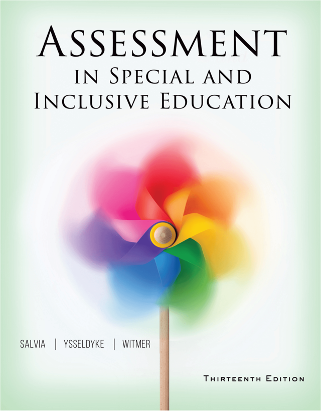 Assessment in Special and Inclusive Education