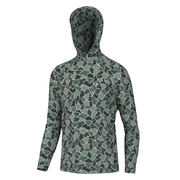 Heather Blend Hoodie in Ravine Camo