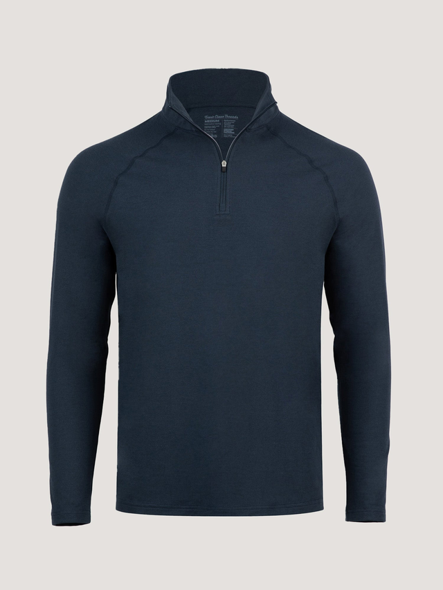 Navy Tech Quarter Zip