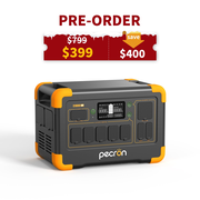 PECRON E1000LFP Portable Power Station 1800W 1024Wh