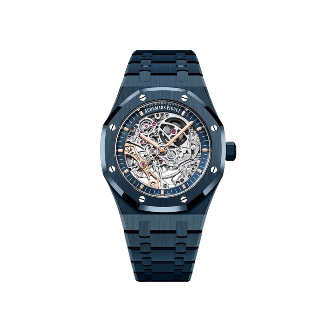 Audemars Piguet Royal Oak 15416CD.OO.1225CD.01 Double Balance Wheel Openworked Bleu Nuit Nuage 50 Ceramic (2025)
