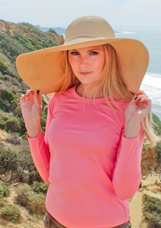 Ribbon Braid Large Hat