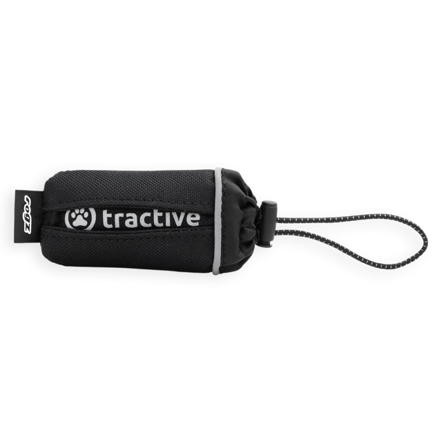 Tracker pouch with double security mounting