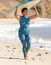 Sadie Sleeveless: Navy Mezcal