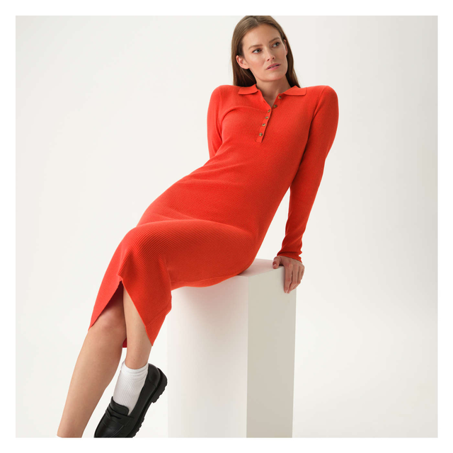 Polo Sweater Dress