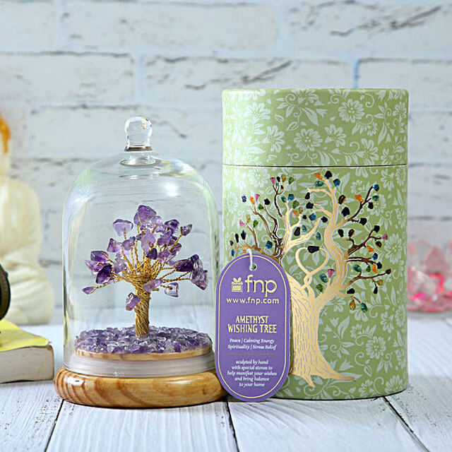 Buy/Send Amethyst Dome Wish Tree Online- FNP