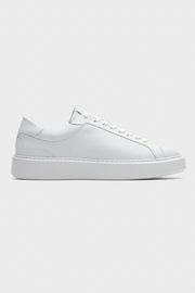 LEATHER TRAINER - WHITE