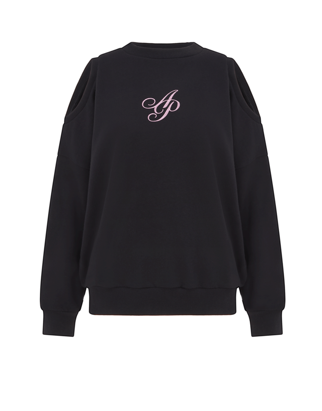 Rayley Sweatshirt in Black | Agent Provocateur