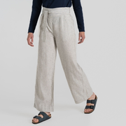 Women's Nosibotanical Ophelia Trousers Stone Stripe