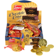 Milk Chocolate Coins Chanukah Gelt Bags - 24CT Box