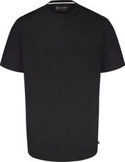 KAM Plus Size Essential SS Crew Neck T-Shirt - Black