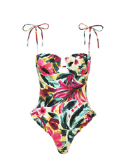 Petal Ruffle One-Piece