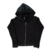Stussy Graphic Hoodie - Large Black Cotton