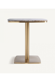 Brown Marble Bar Table | Vical Home Valreas