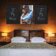 Wedding Vows Canvas Set - 3 Pc Set