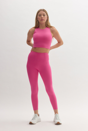 White Dylan Tank Bra — Girlfriend Collective