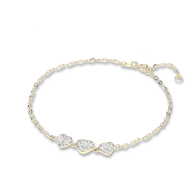 bracciale donna Con Charms Oro 18kt gioiello GioiaPura Oro 750 GP-S241335