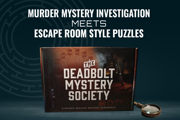 The Deadbolt Mystery Society Monthly Box
