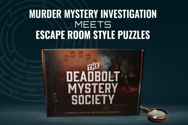 The Deadbolt Mystery Society Monthly Box