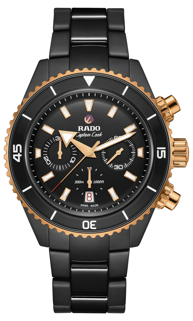 Captain Cook High-Tech Ceramic Automatic Chronograph