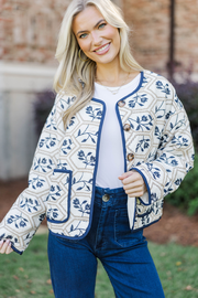 Cozy Up Buttercup Cream Embroidered Jacket