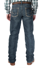 Ariat Men's M4 Boundary Relaxed Fit Low Rise Boot Cut Jean - Extended Sizes (42-44)