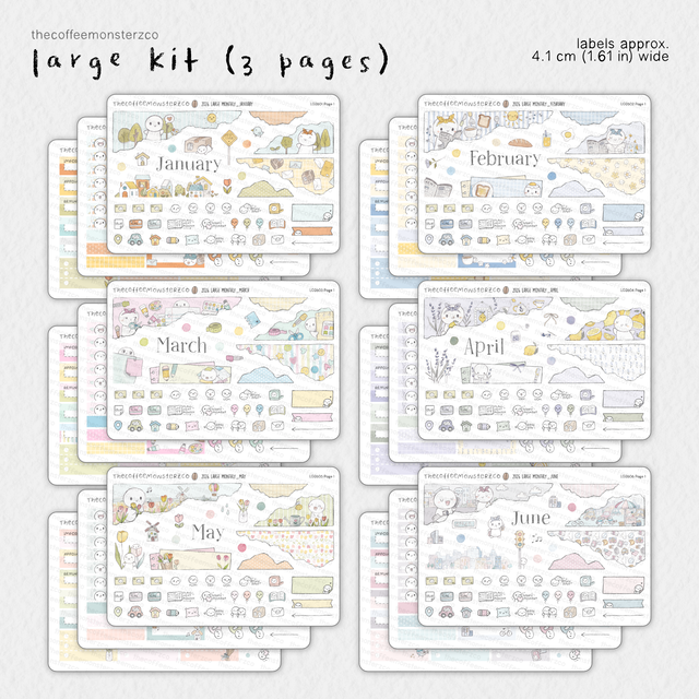 2026 Large Monthly Kits