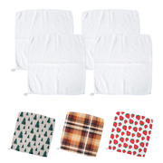 SUBLIMATABLE MICROFIBER HAND TOWELS (4 PACK)