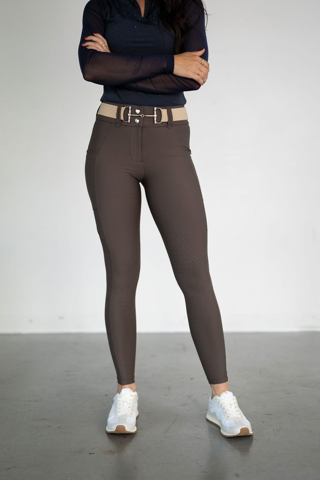 Lux Zip Breeches | Urban Bronze