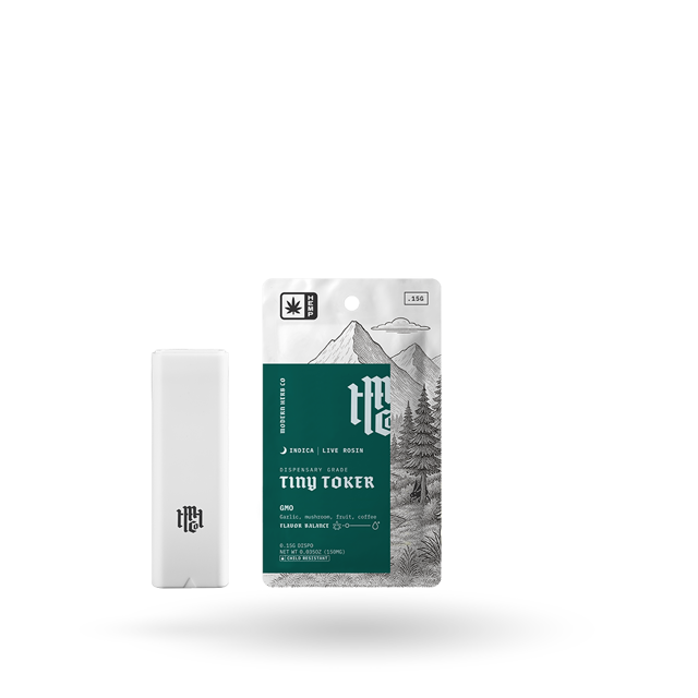 Rosin Vape: Tiny Toker GMO (Indica) .15g