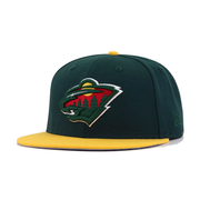 Minnesota Wild Dark Green A Gold New Era 59Fifty Fitted