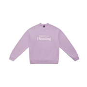The Perfectly Pleasing Crewneck in Violet