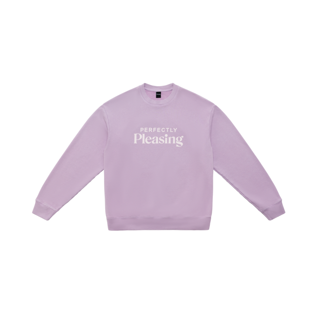 The Perfectly Pleasing Crewneck in Violet