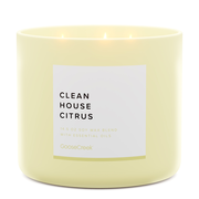 Clean House Citrus 3-Wick Candle