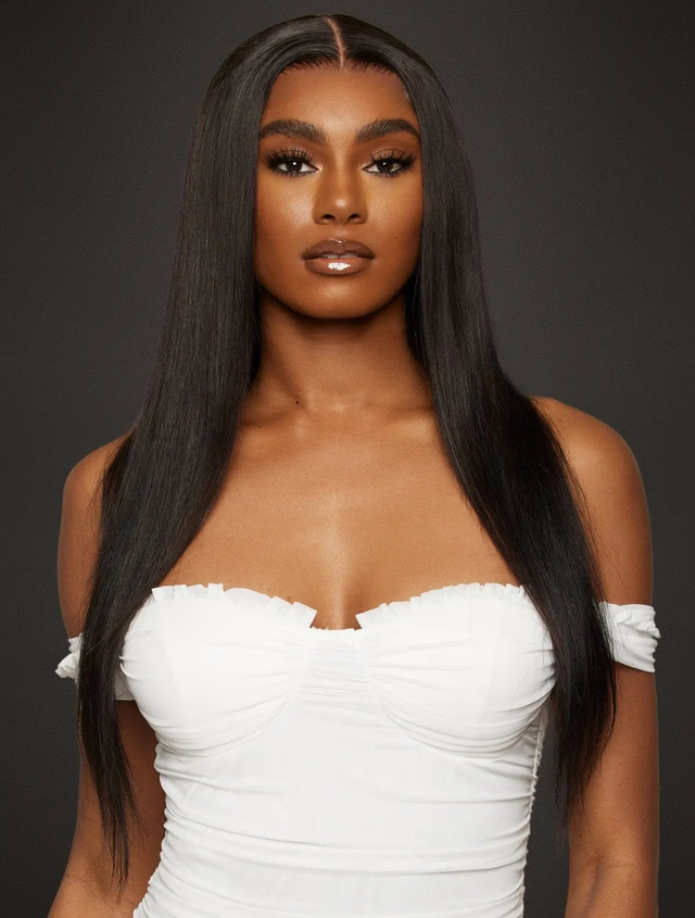 Virgin Brazilian Straight Closure Wig