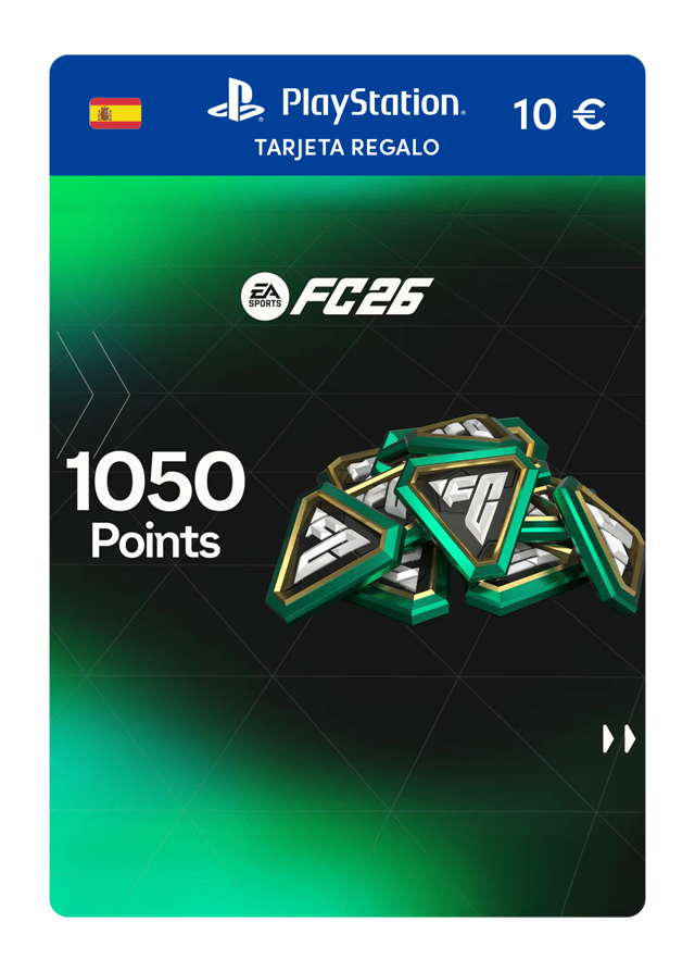 1050 puntos EA FC 26 (tarjeta de regalo PSN)
