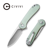 CIVIVI Button Lock Elementum II Flipper Knife G10 Handle (2.96" Nitro-V Blade) C18062P-2