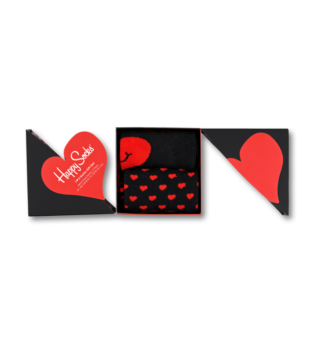 2-Pack I Heart You Socks Gift Set