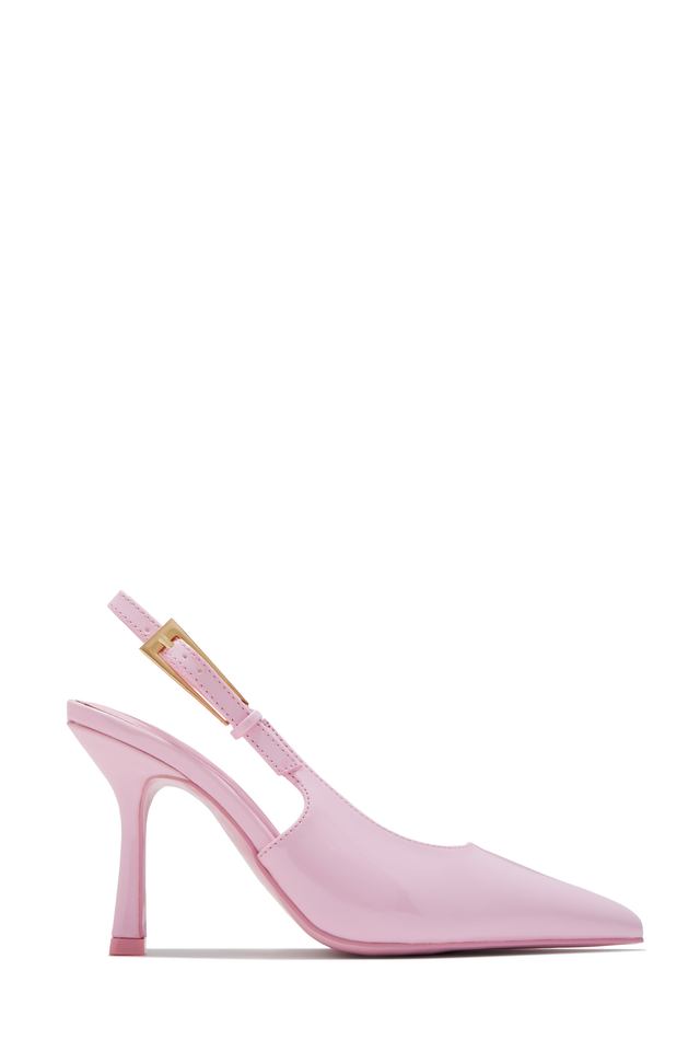 Caroline Slingback Pumps - Pink