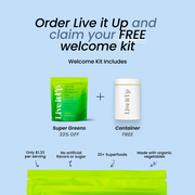 Super Greens Welcome Kit: all-natural greens powder for daily health